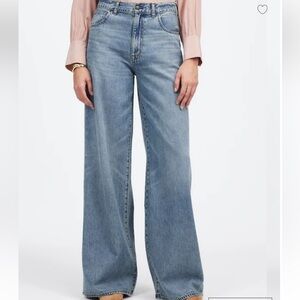 MADEWELL Super Wide Leg Jeans